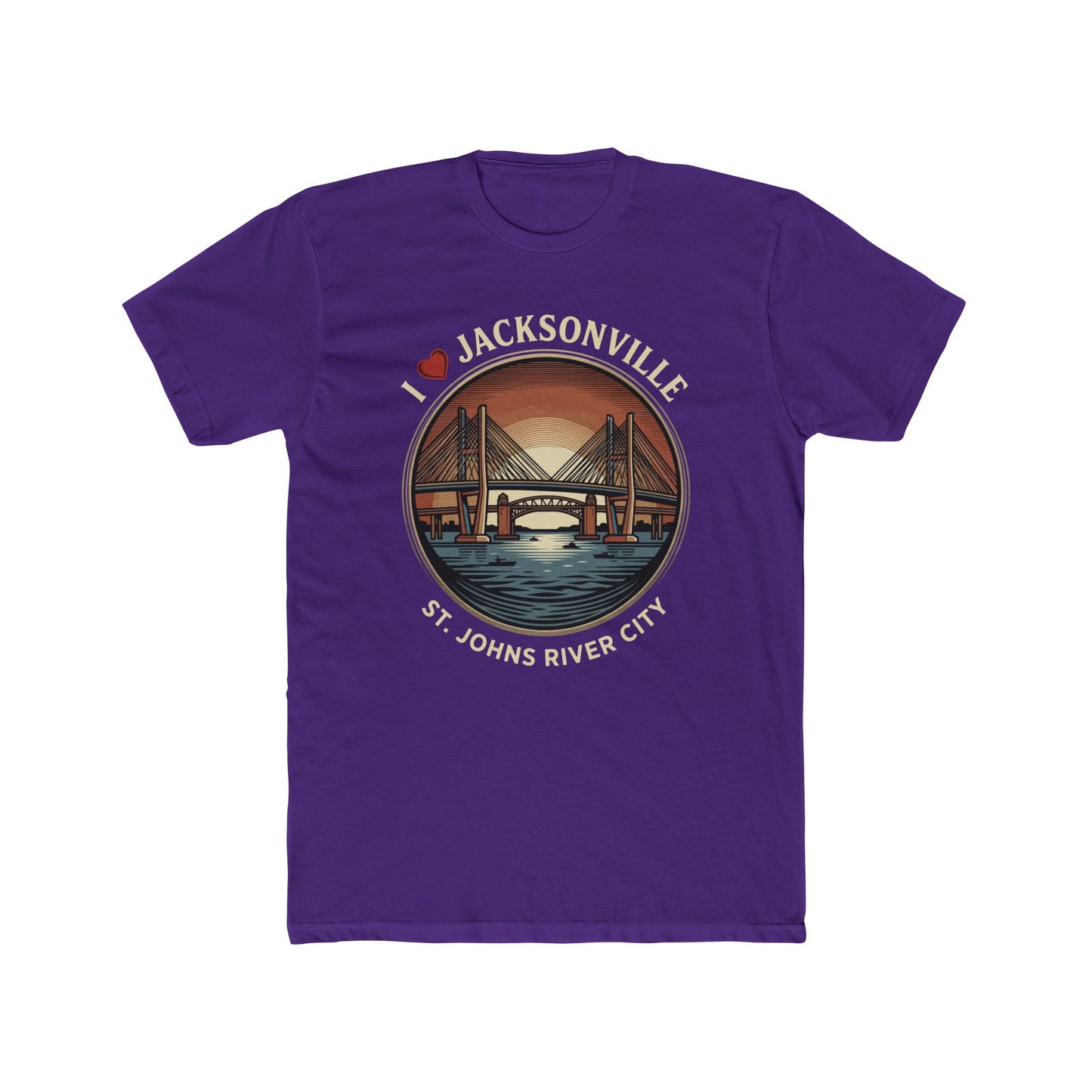 Jacksonville St. Johns River City Tee — I  Jacksonville Graphic T-Shirt