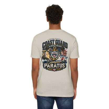 Coast Guard Semper Paratus T-Shirt – U.S. Coast Guard Veteran Tee