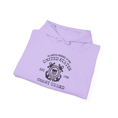 In-Service Member of the United States EST 1790 Coast Guard Hoodie