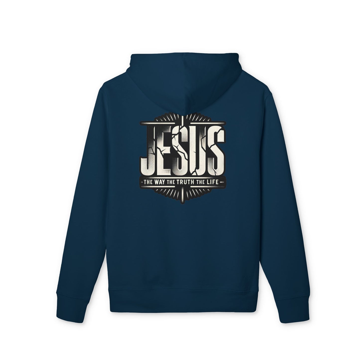 Christian Jesus Hoodie — "Jesus: The Way, The Truth, The Life" Pullover