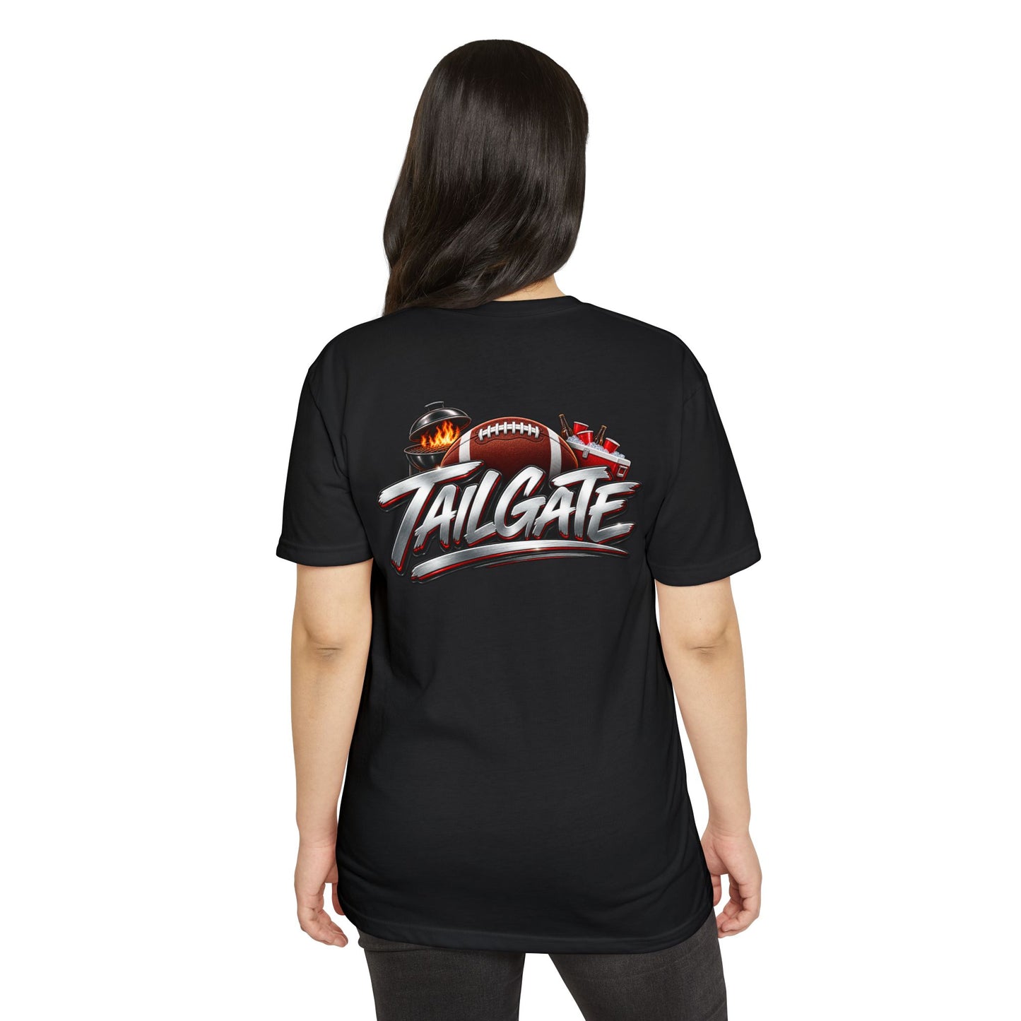 Tailgate Football T-Shirt — Tailgate Party Tee for Game Day