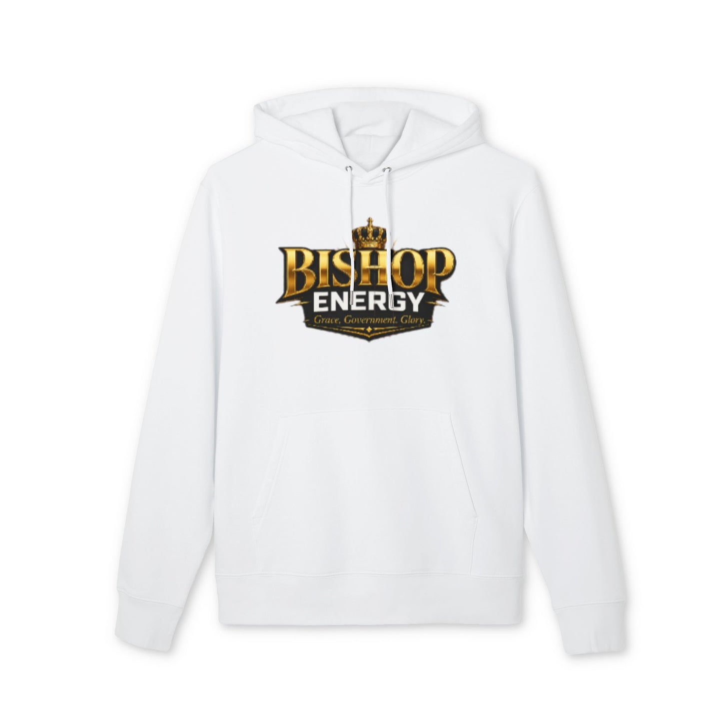 Bishop Energy Hoodie — Gold Crown Logo Pullover