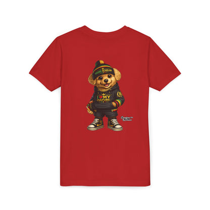 Youth Bear Graphic Tee – "I Love My Culture" Urban Streetwear