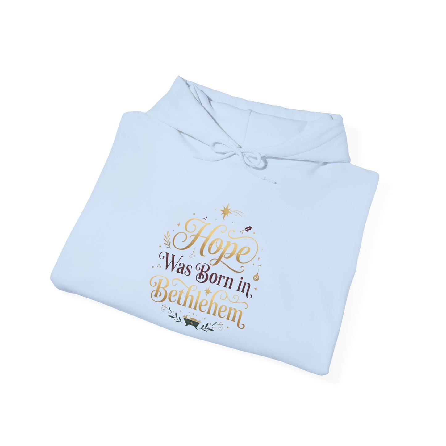 Hope Was Born in Bethlehem Hoodie