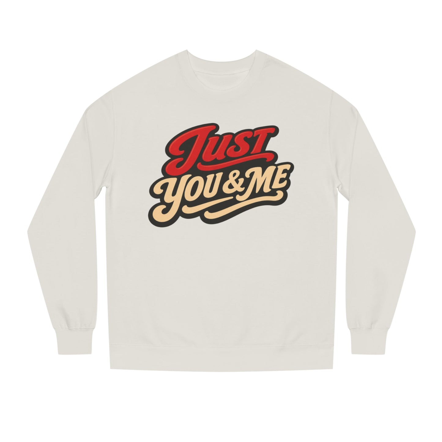 Just You & Me Sweatshirt – Retro Couples Crewneck