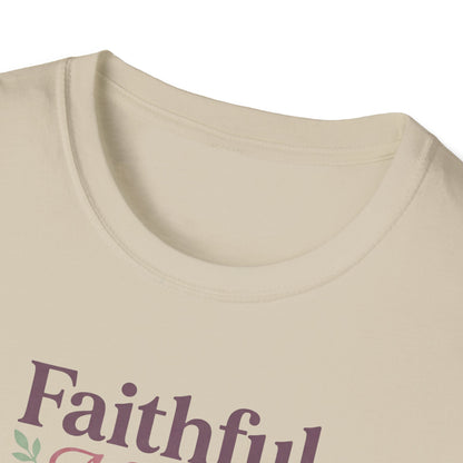Faithful Mom Strong Heart T-Shirt