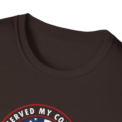 I Served My Country Us Airforce Veteran T-Shirt