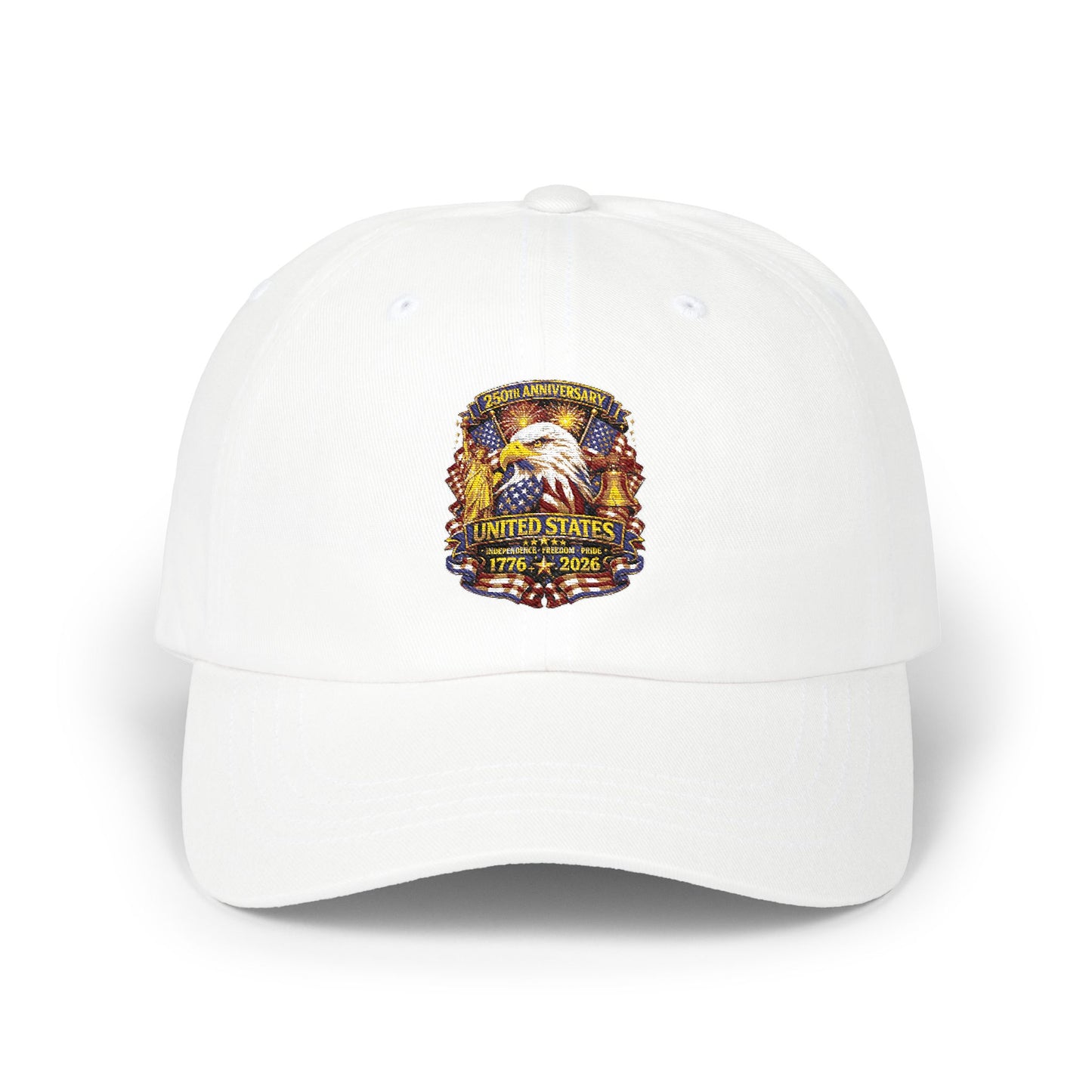 Eagle Seal Dad Cap - Vintage Patriotic Baseball Hat