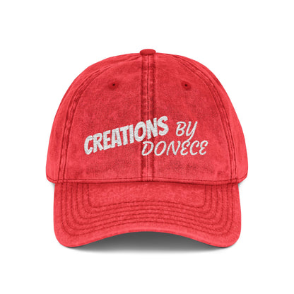 Vintage Cap (Embroidery)