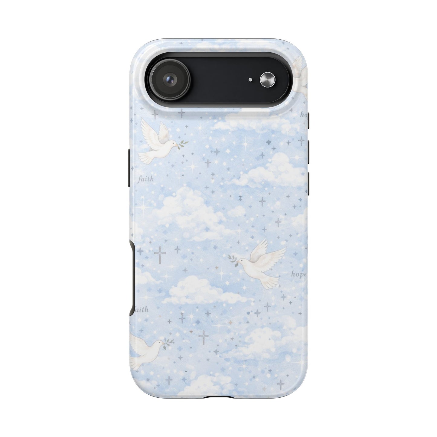 Hope Faith Phone Case | Christian floral iPhone Case
