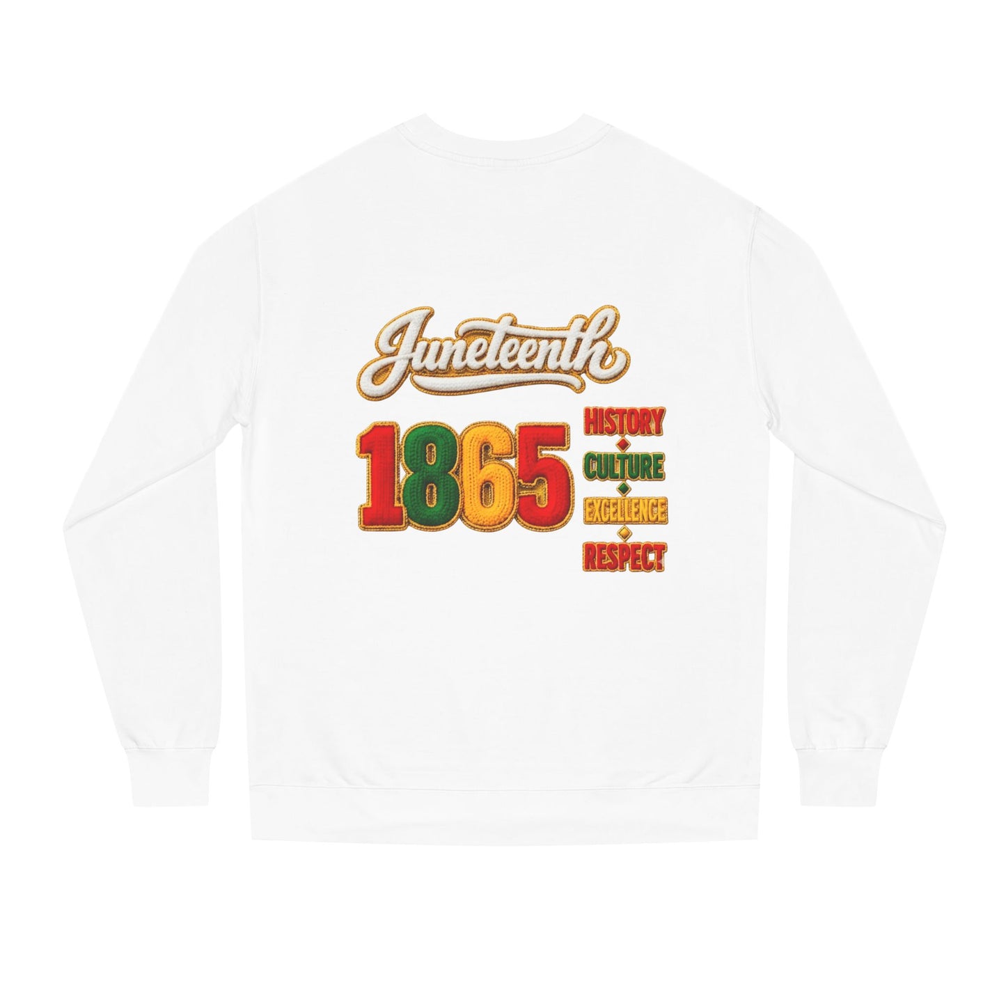 Juneteenth 1865 Sweatshirt — History • Culture • Resilience • Respect