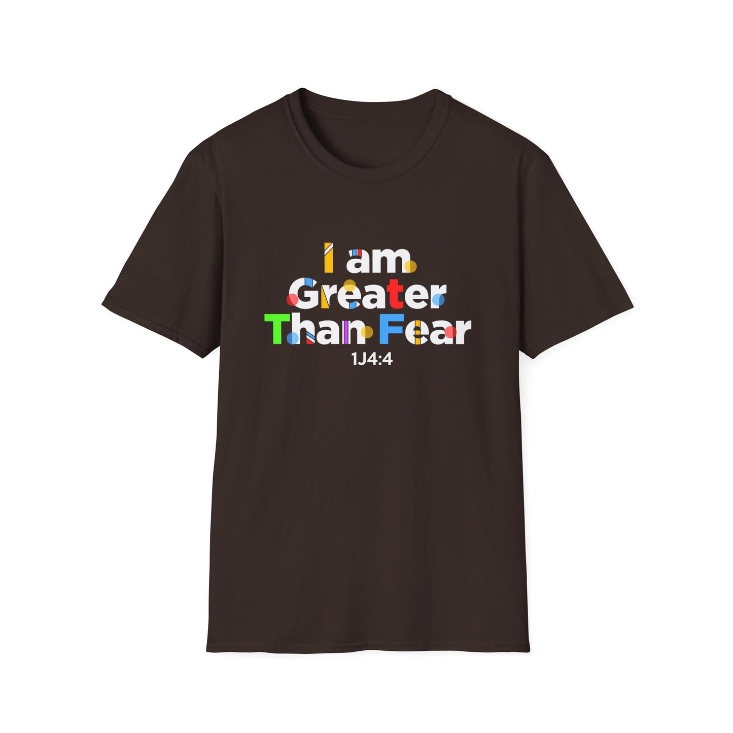 I Am Greater Than Fear 1j4:4 T-Shirt