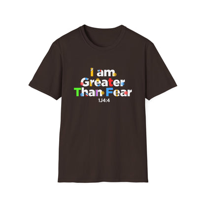 I Am Greater Than Fear 1j4:4 T-Shirt