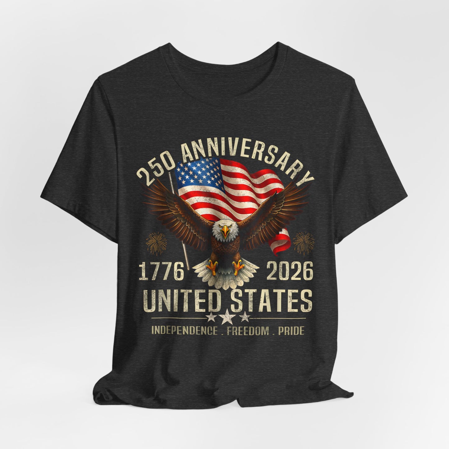 250th Anniversary United States Eagle T-Shirt – 1776–2026 Patriotic Tee