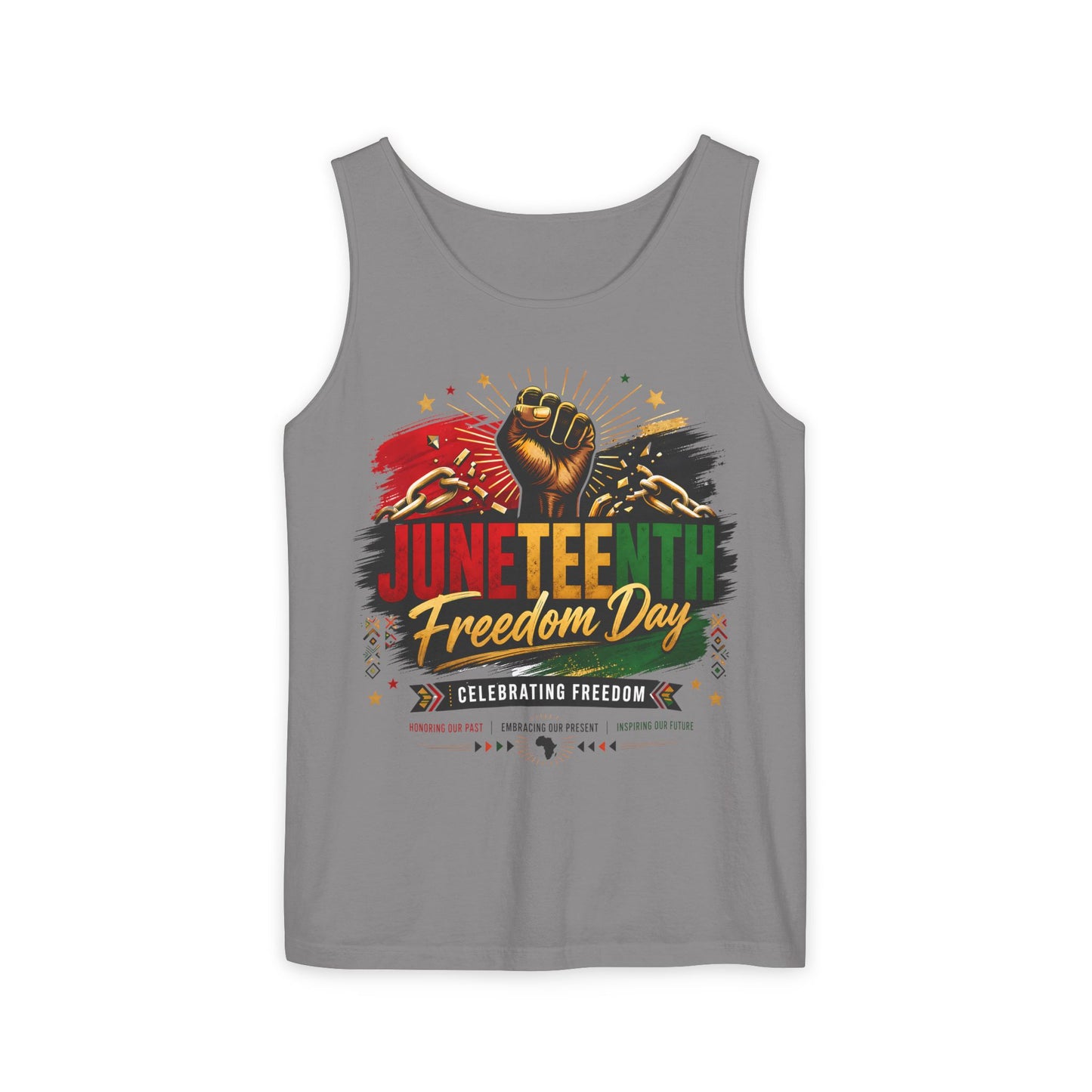 Juneteenth Freedom Day Tank Top — Celebrating Freedom Graphic