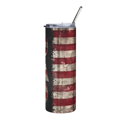 Dad American Flag 20oz Stainless Tumbler