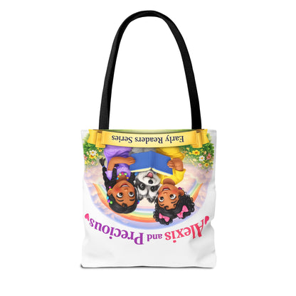 Children's Tote Bag – "Alexis and Precious" Early Readers Book Design