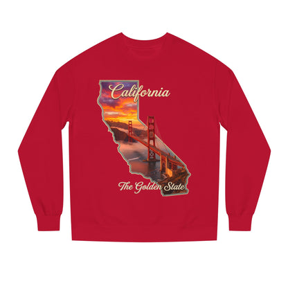 California Golden State Sweatshirt — Golden Gate Sunset Crew