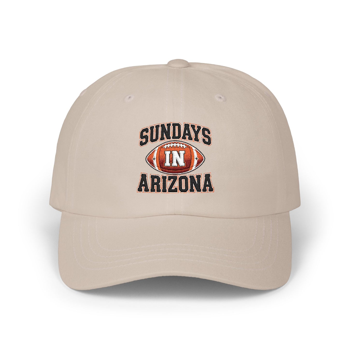 Sundays in Arizona Dad Cap – Vintage Football Embroidered Baseball Hat