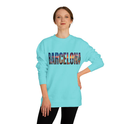 Barcelona Skyline Crewneck Sweatshirt