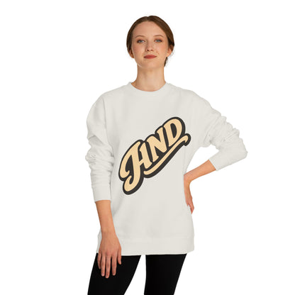 Kind Script Sweatshirt — Retro 'KIND' Graphic Crewneck