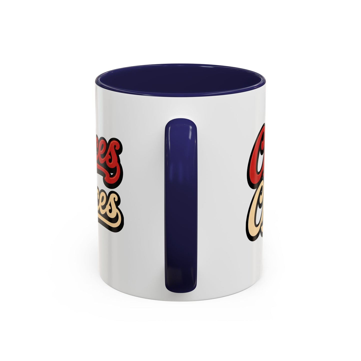 Choices Retro Accent Coffee Mug — Vintage Script 11/15oz