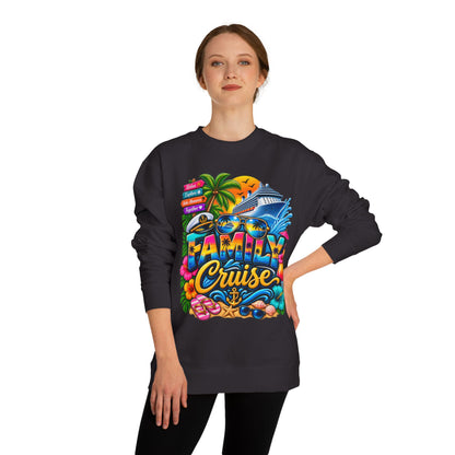 Crewneck Sweatshirt — Family Cruise Graphic Sweatshirt
