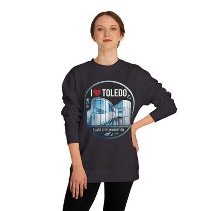 I  Toledo Glass City Sweatshirt — Toledo Skyline Crewneck