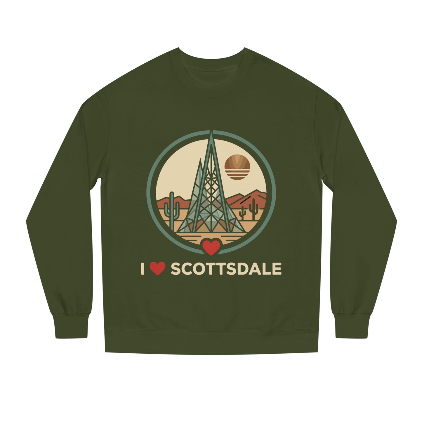 I  Scottsdale Sweatshirt — Desert Retro Crewneck