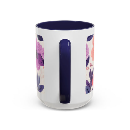 Mother Peace Floral Coffee Mug — "A quiet light, a guiding hand..." Memorial Tribute Mug