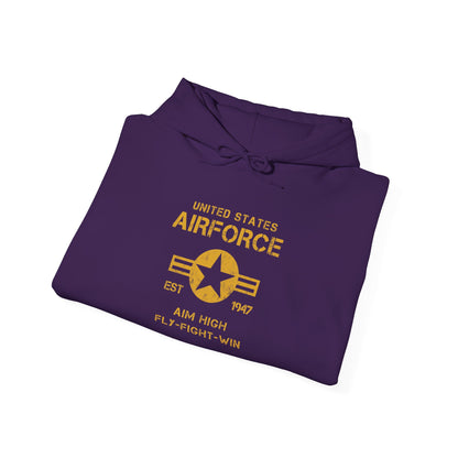 United States Airforce 'Aim High, Fly-Fight-Win Hoodie