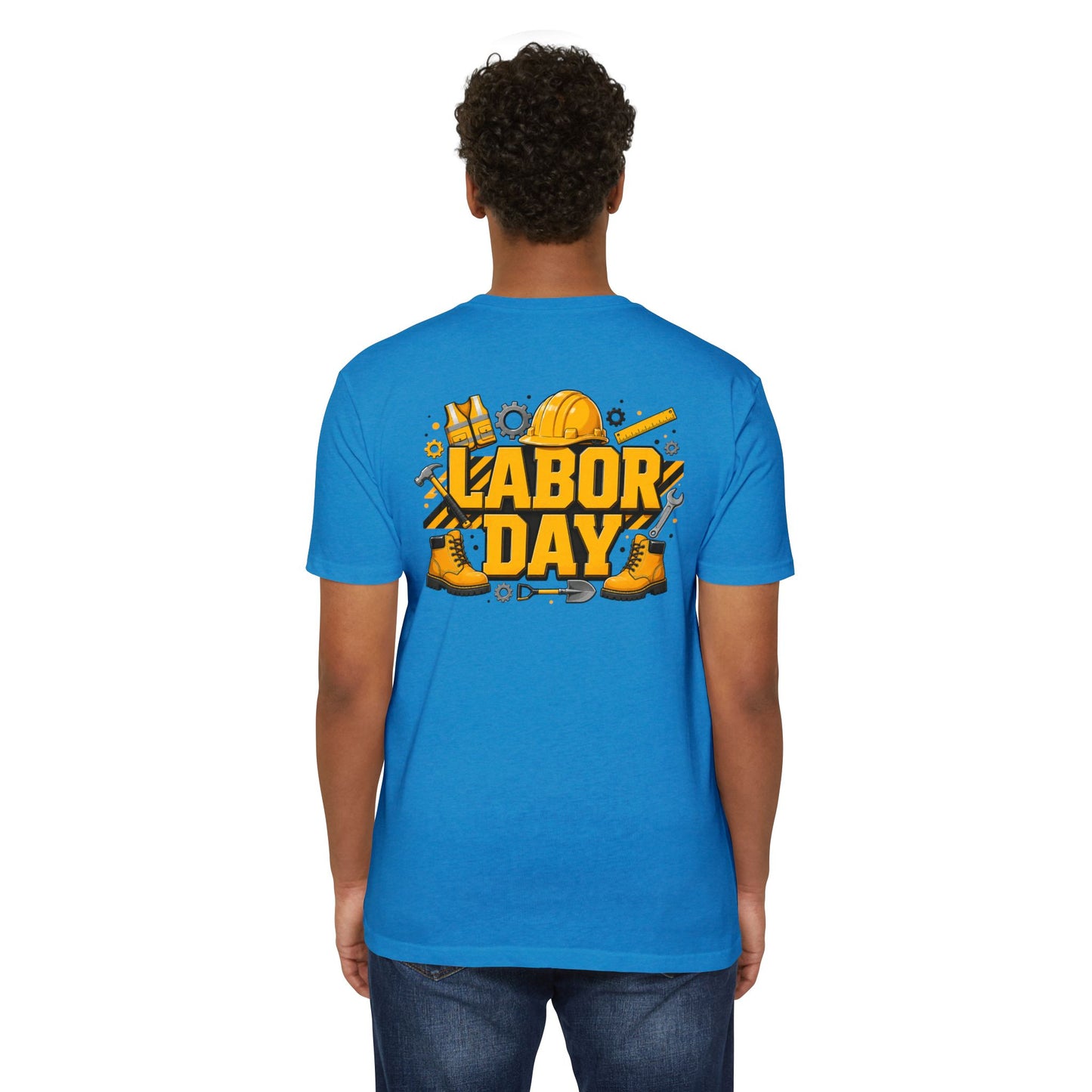 Labor Day T-Shirt — Construction Tools Graphic Tee