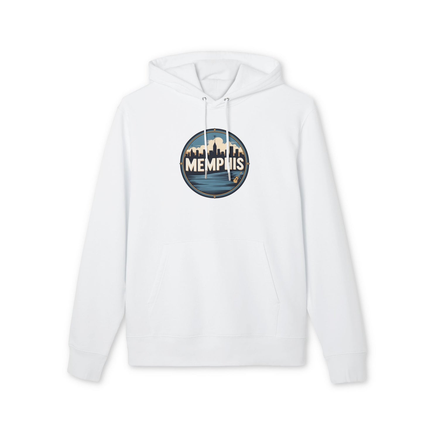 Memphis Skyline Hoodie — Retro Cityscape Pullover