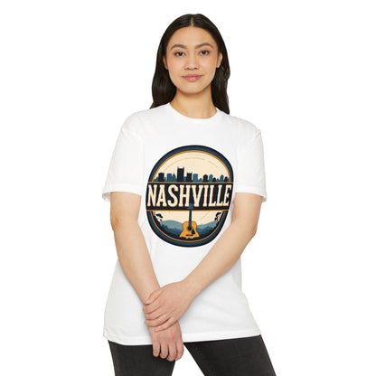 Nashville Skyline Guitar T-Shirt