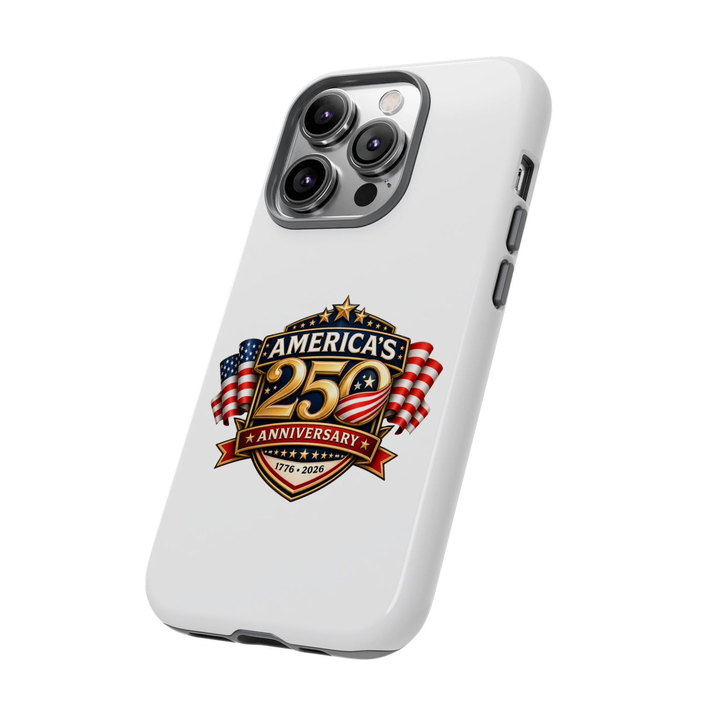 25th Anniversary Patriotic Phone Case — America’s Celebration Design