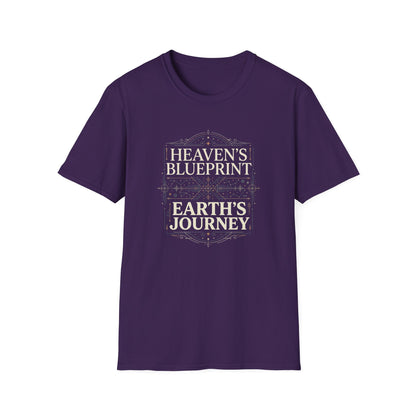 Heaven’s Blueprint, Earth’s Journey T-Shirt