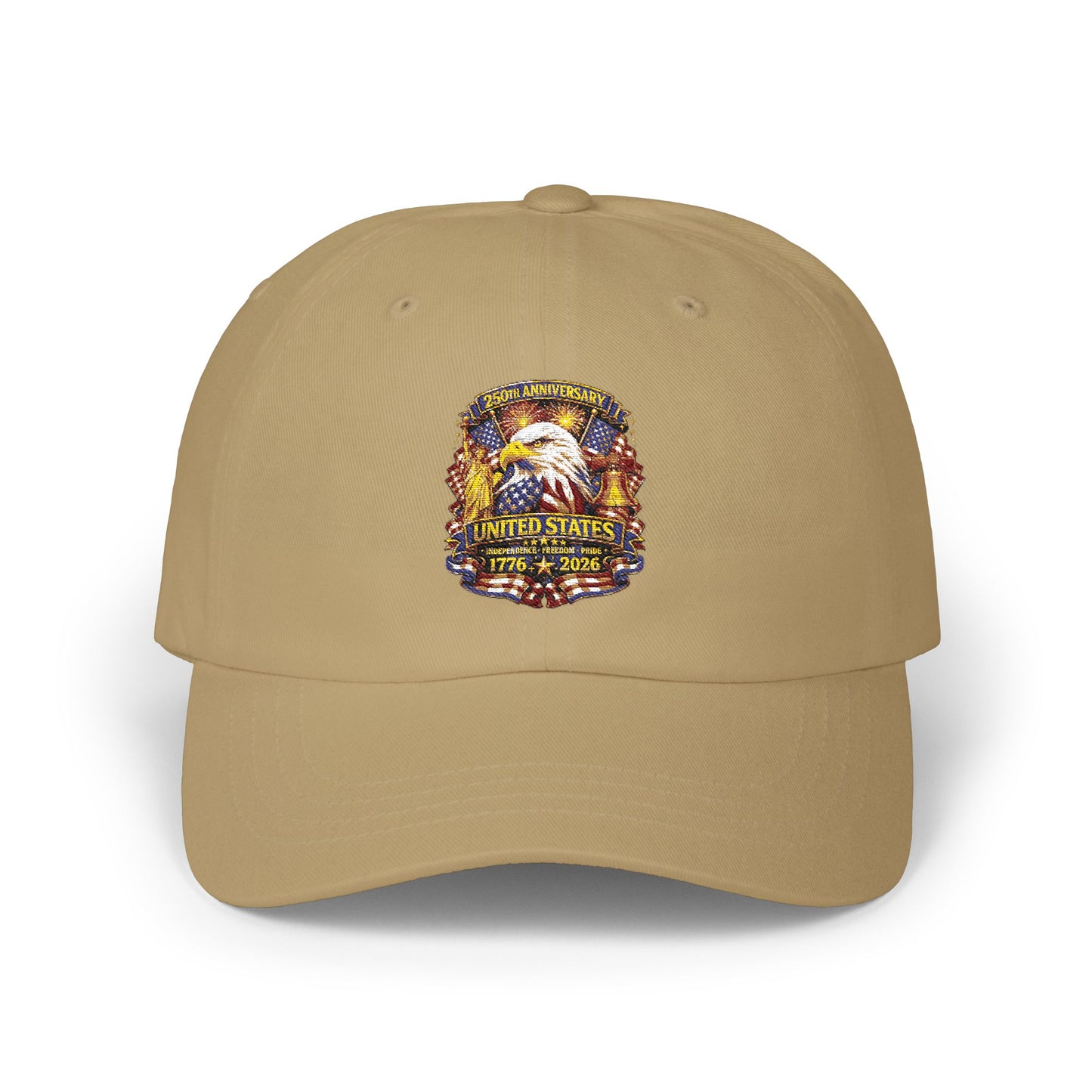 Eagle Seal Dad Cap - Vintage Patriotic Baseball Hat
