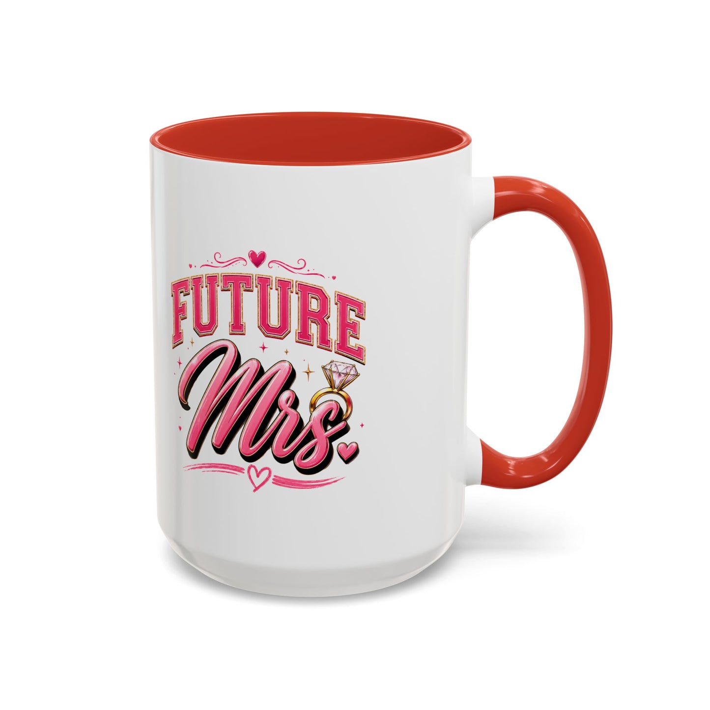 Future Mrs. Accent Coffee Mug — Bridal Bachelorette Gift (11/15oz)