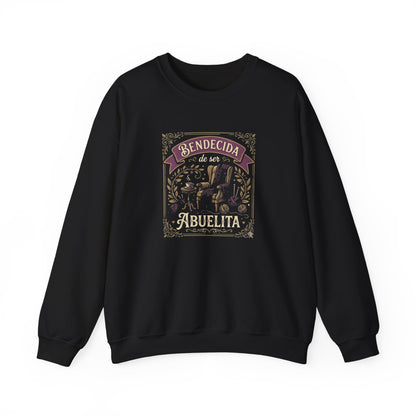 "Bendecida de ser Abuelita" Sweatshirt