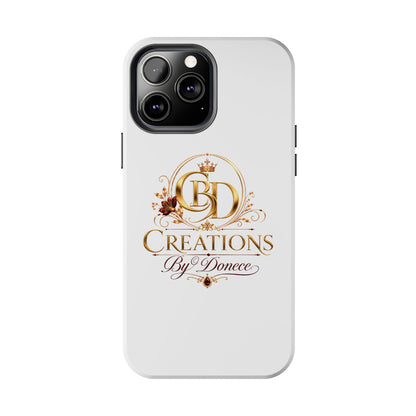 BD Creations By Donece Elegant Logo Tough Phone Case — Protective iPhone Cover