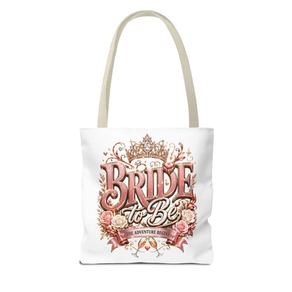 Bride-to-Be Floral Tote Bag - Bachelorette Gift & Bridal Shower Accessory