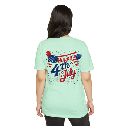 Happy 4th of July T-Shirt — Patriotic Independence Day Tee
