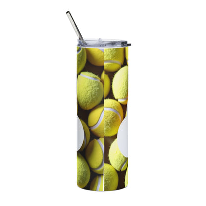 Tumbler - "Best Dad Ever" Tennis Ball Stainless Steel 20oz