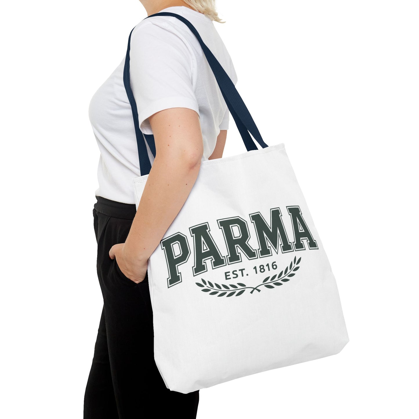 Parma Est. 1816 Tote Bag — Vintage Collegiate Canvas Tote