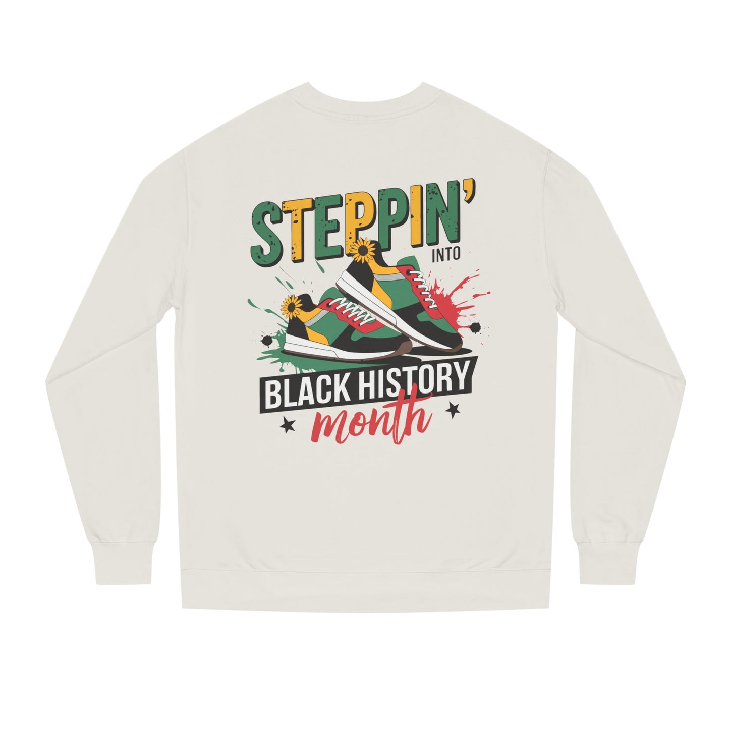 Steppin' Into Black History Month Sweatshirt