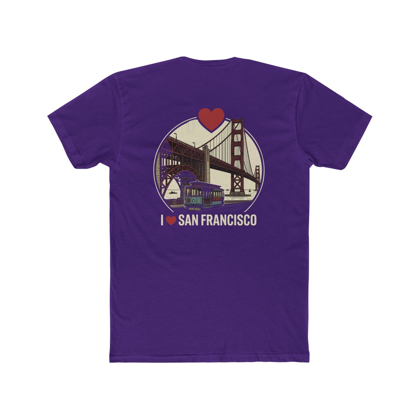 San Francisco Tee — I  San Francisco Golden Gate Bridge T‑Shirt
