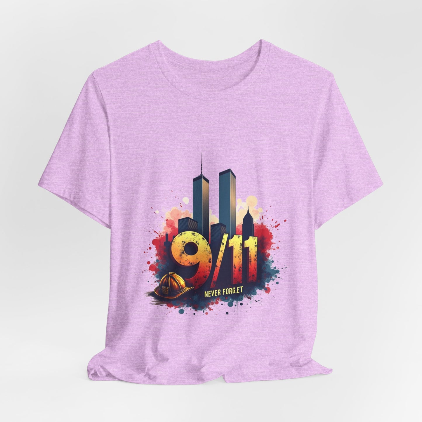 9/11 Memorial T-Shirt — Never Forget Tribute Tee