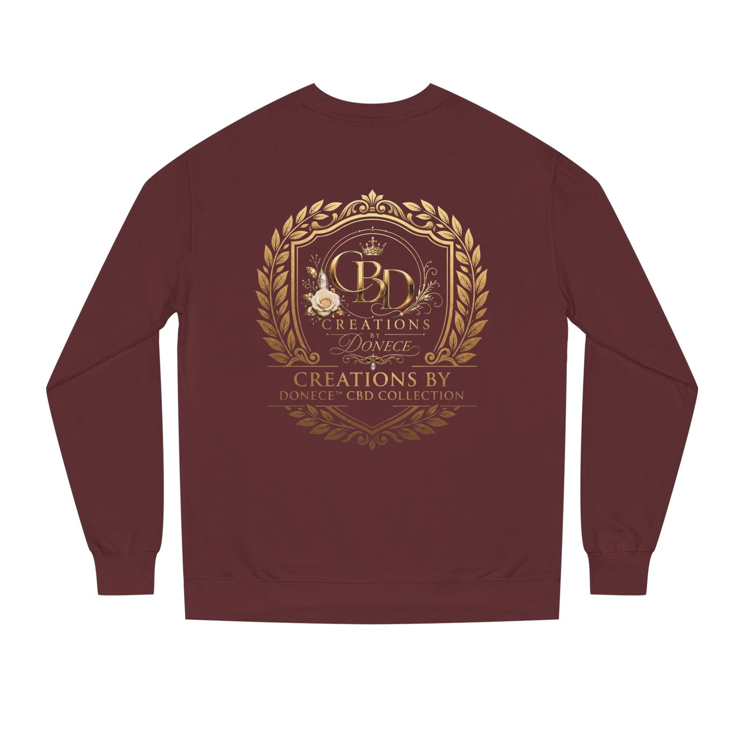 Creations By Donique Gold Crest Sweatshirt
