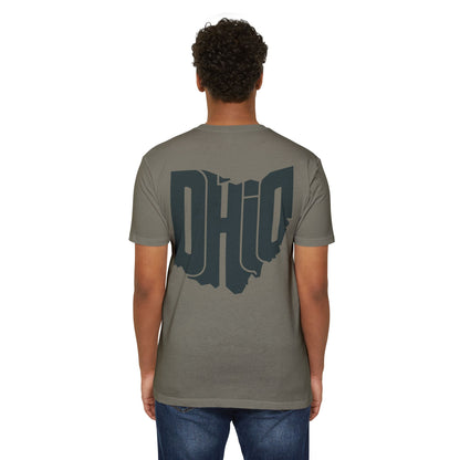 Ohio State Outline T-Shirt — Bold Retro OHIO Graphic Tee
