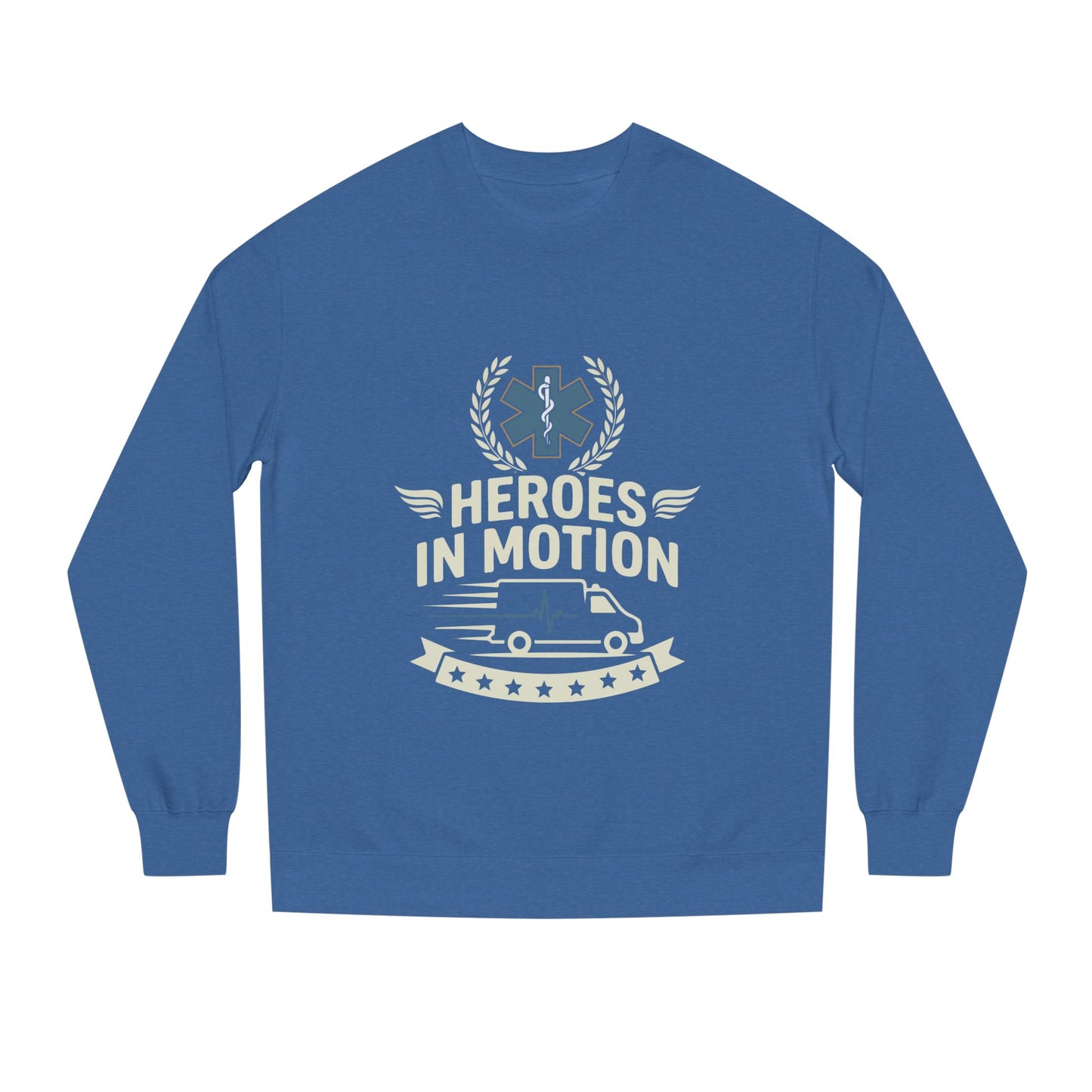Heroes In Motion Sweatshirt — EMS Paramedic Tribute Crewneck